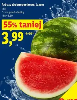 Lidl Arbuzy drobnopestkowe, luzem oferta