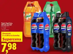 Lidl Pepsi, Pepsi Zero, Mirinda lub 7UP oferta