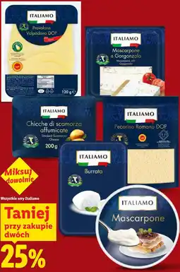 Lidl Wszystkie sery Italiamo oferta