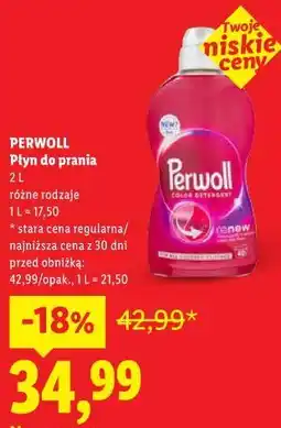 Lidl PERWOLL Płyn do prania oferta