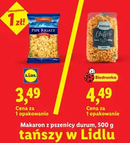 Lidl Combino Pipe rigate oferta