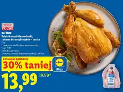 Lidl Rzeźnik Polski kurczak Gospodarski, z chowu bez antybiotyków - tuszka oferta