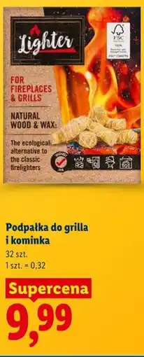 Lidl Podpałka do grilla i kominka oferta