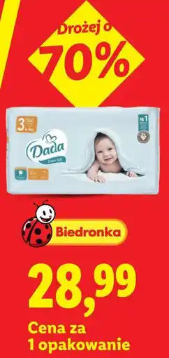 Lidl Dada Extra Soft 3 Pieluchy oferta