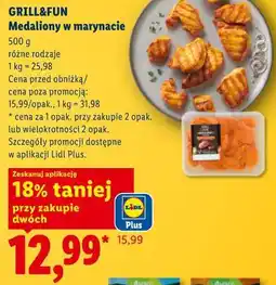 Lidl GRILL&FUN Medaliony w marynacie oferta