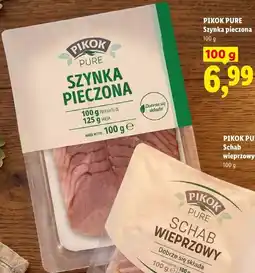 Lidl PIKOK PURE Szynka pieczona oferta