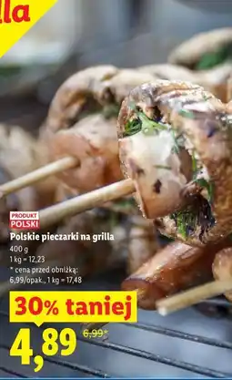 Lidl Polskie pieczarki na grilla oferta