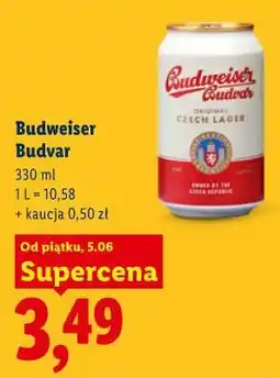 Lidl Budweiser Budvar oferta