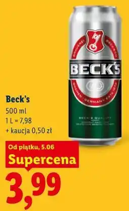 Lidl Beck's oferta