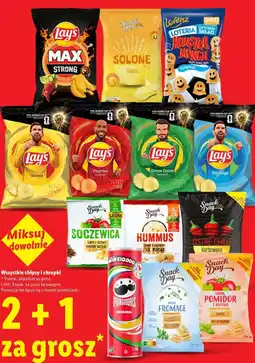 Lidl Wszystkie chipsy i chrupki oferta