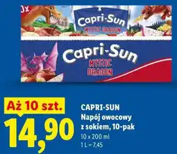 Lidl CAPRI-SUN Napój owocowy z sokiem, 10-pak oferta