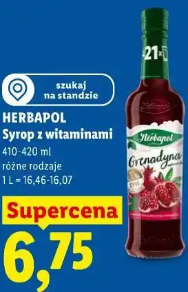 Lidl HERBAPOL Syrop z witaminami oferta
