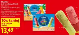 Lidl GELATELLI Lody na patyku, wielopak (Sea Adventure lub Little Octo Party) oferta