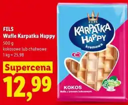 Lidl FILS Wafle Karpatka Happy oferta