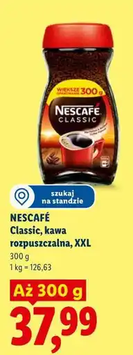 Lidl NESCAFÉ Classic, kawa rozpuszczalna, XXL oferta