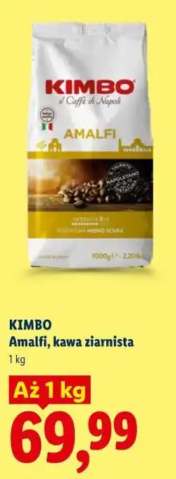 Lidl KIMBO Amalfi, kawa ziarnista oferta