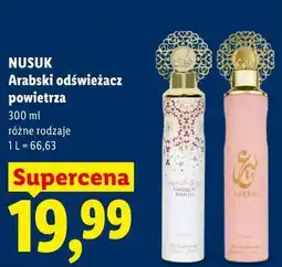 Lidl Nusuk Arabski odświeżacz powietrza oferta