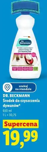 Lidl DR. BECKMANN Środek do czyszczenia dywanów oferta