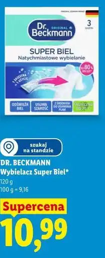 Lidl Dr. Beckmann Wybielacz Super Biel oferta