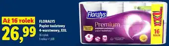 Lidl Floralys Papier toaletowy 4-warstwowy, XXL oferta