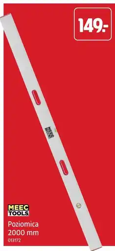 Jula MEEC TOOLS Poziomica 2000 mm oferta