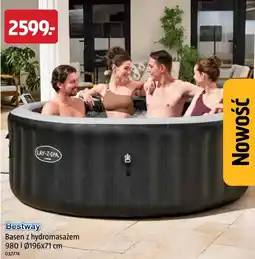 Jula Bestway Basen z hydromasażem 980 l Ø196x71 cm oferta