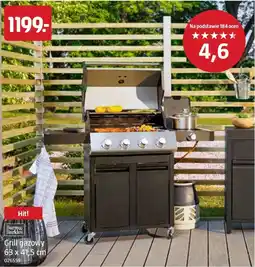 Jula Burns & Barkles Grill gazowy 63 x 41,5 cm oferta