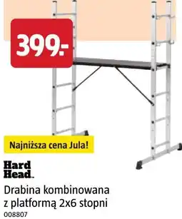Jula Hard Head Drabina kombinowana z platformą 2x6 stopni oferta