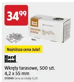 Jula Hard Head Wkręty tarasowe, 500 szt. 4,2 x 55 mm oferta