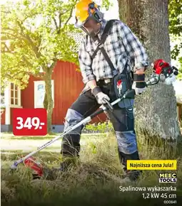 Jula Spalinowa wykaszarka MEEC TOOLS 1,2 kW 45 cm oferta