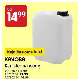 Jula KAYOBA Kanister na wodę oferta