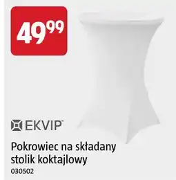 Jula EKVIP Pokrowiec na składany stolik koktajlowy oferta