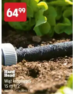 Jula Hard Head Wąż kroplujący 15 m 1/2 oferta