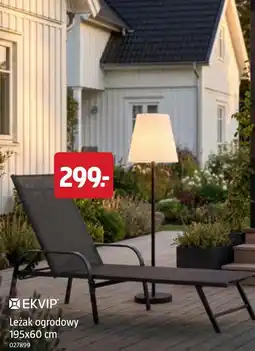 Jula EKVIP Leżak ogrodowy 195x60 cm oferta