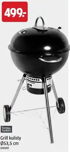 Jula Burns & Barkles Grill kulisty Ø53,5 cm oferta