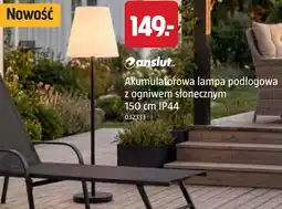 Jula Anslut Akumulatorowa lampa podłogowa z ogniwem słonecznym 150 cm IP44 oferta
