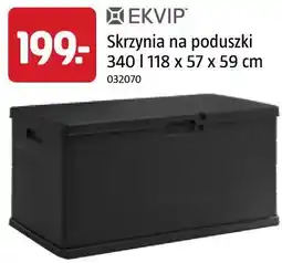 Jula EKVIP Skrzynia na poduszki 340 l 118 x 57 x 59 cm oferta