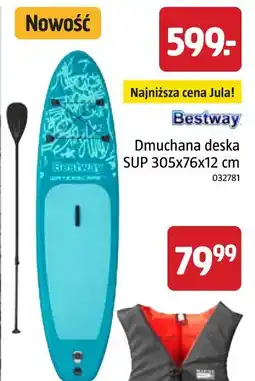 Jula Bestway Dmuchana deska SUP 305x76x12 cm oferta