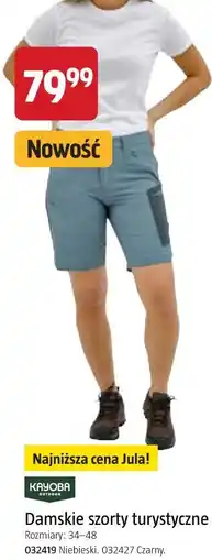 Jula Kayoba Outdoor Damskie szorty turystyczne oferta