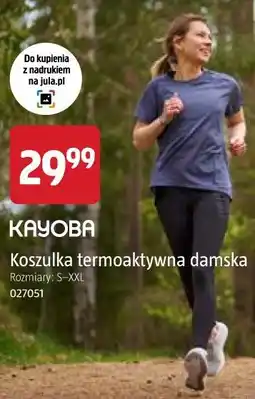 Jula KAYOBA Koszulka termoaktywna damska oferta