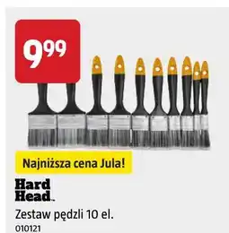 Jula Hard Head Zestaw pędzli 10 el oferta