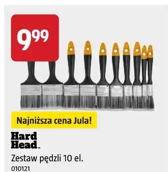 Jula Hard Head Zestaw pędzli 10 el oferta