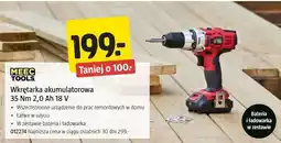 Jula Wkrętarka akumulatorowa MEEC TOOLS 35 Nm 2,0 Ah 18 V oferta