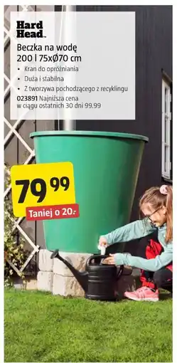 Jula Hard Head Beczka na wodę 200 l 75x70 cm oferta