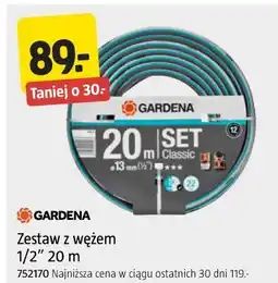 Jula Gardena Zestaw z wężem 1/2 20 m oferta