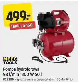 Jula Meec Tools Pompa hydroforowa 98 l/min 1300 W 50 l oferta