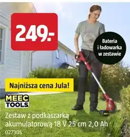 Jula Meec Tools Zestaw z podkaszarką akumulatorową oferta