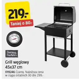 Jula Grill węglowy 45x37 cm Burns & Barkles oferta