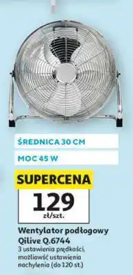 Auchan Wentylator podłogowy oferta