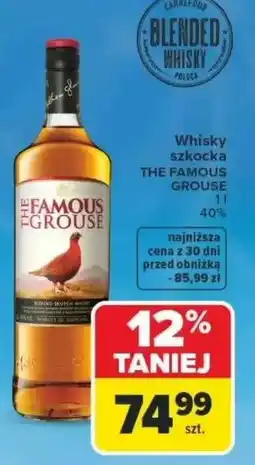 Carrefour THE FAMOUS GROUSE oferta